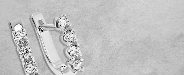 עגילי יהלומים